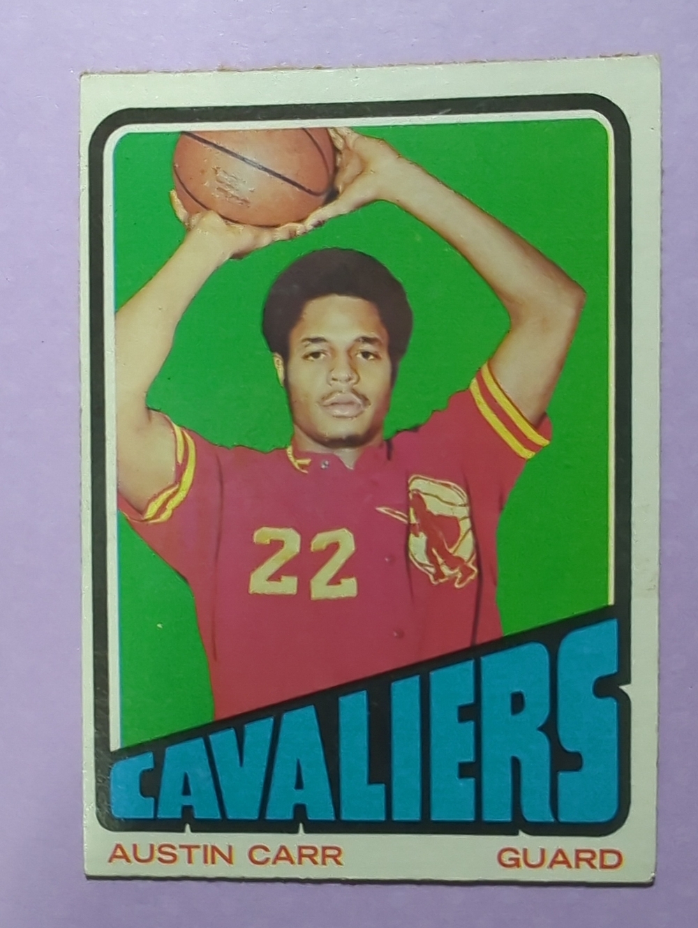 1972-73 Topps #90 Austin Carr Rookie Cleveland Cavaliers